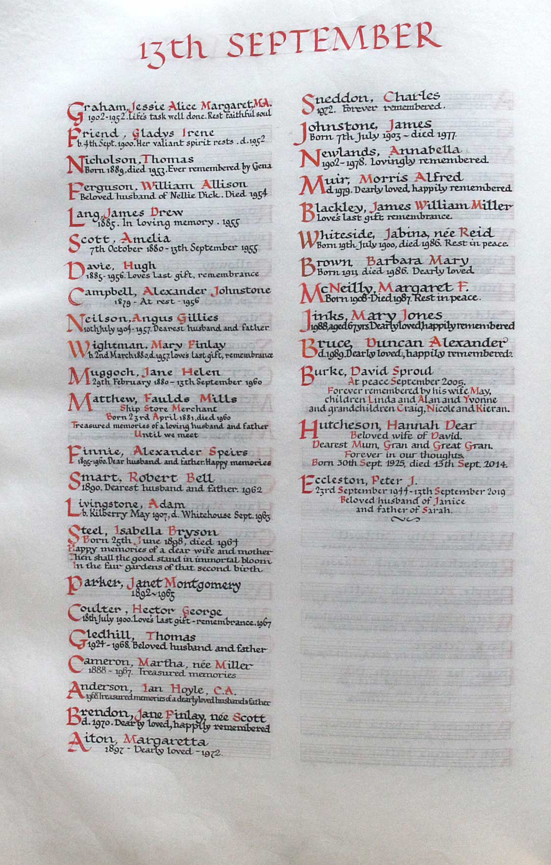 14th September Page 1 14th September Page 1