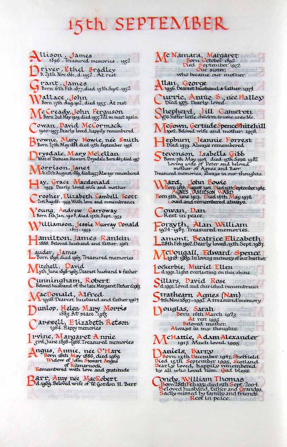 14th September Page 1 14th September Page 1
