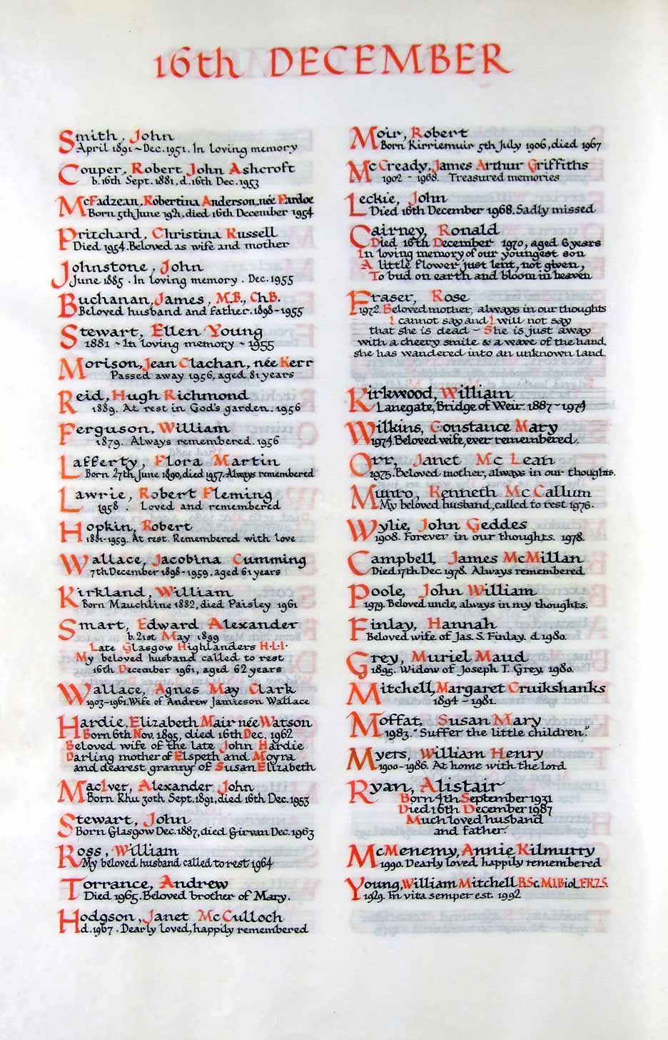 15th December Page 1 15th December Page 1